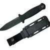Demko Knives Armiger 4 Clip Point 80CRV2 TPR Black