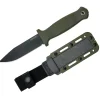 Demko Knives Armiger 4 Clip Point 80CRV2 TPR OD Green