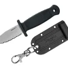 Demko Knives Armiger 2 Clip Point 4034SS TPR Black Serrated