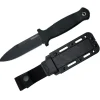 Demko Knives Armiger 4 Spear Point 80CRV2 TPR Black