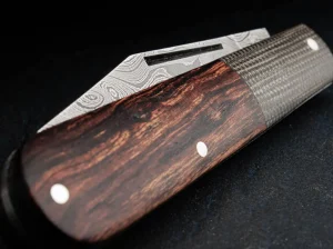 Böker Manufaktur Solingen Barlow Integral Leopard-Damast
