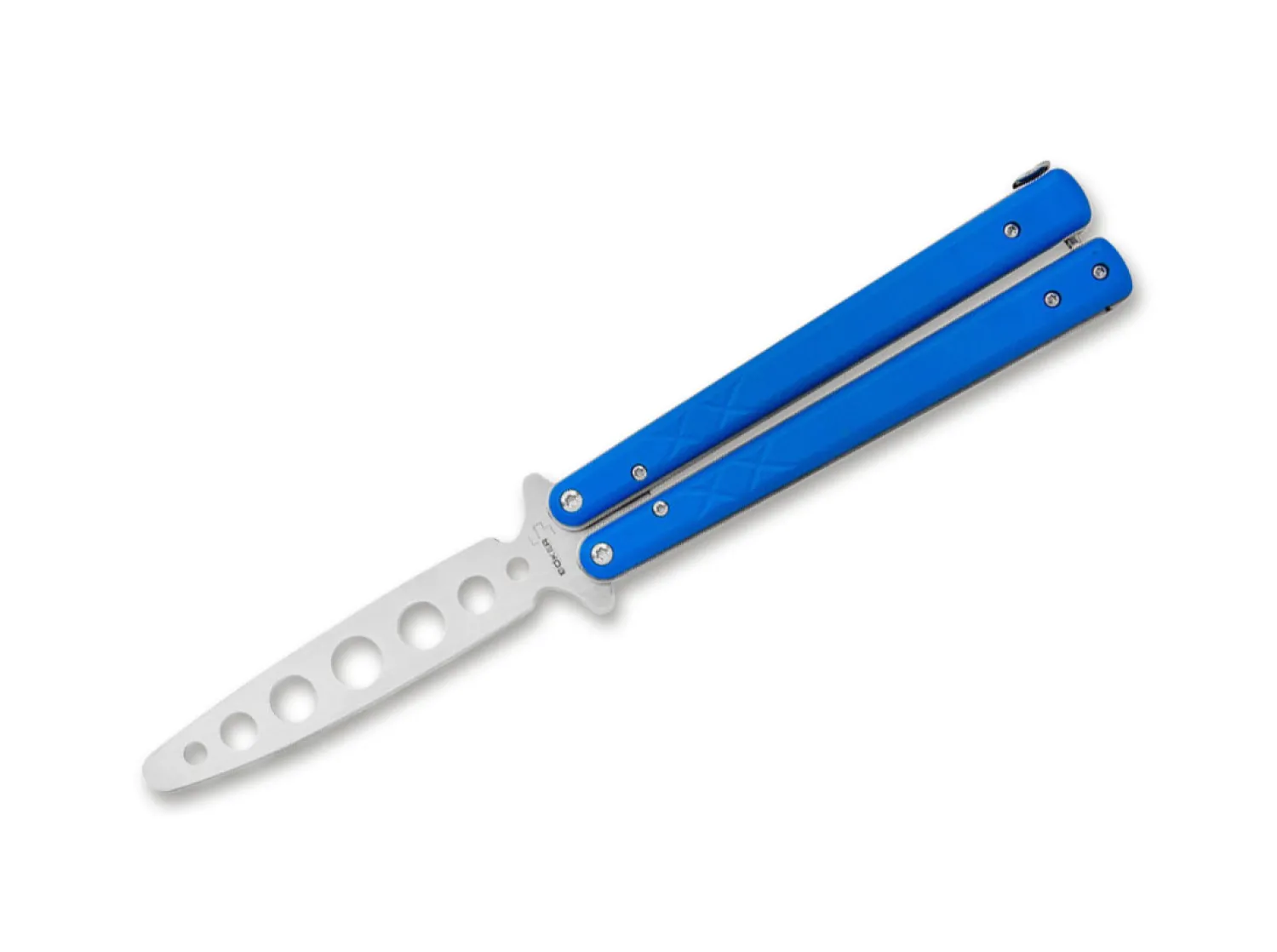 bhq_balisong_trainer_blue_0.webp Böker Plus BHQ Balisong Trainer Blue