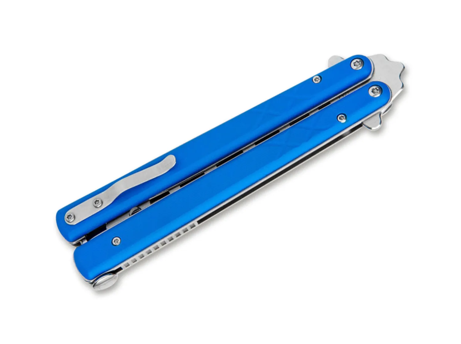 bhq_balisong_trainer_blue_2.webp Böker Plus BHQ Balisong Trainer Blue