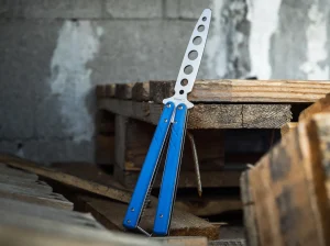 Böker Plus BHQ Balisong Trainer Blue