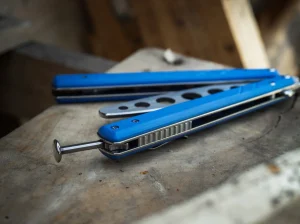 Böker Plus BHQ Balisong Trainer Blue