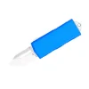 CobraTec Blue OTF Money Clip Tanto Not Serrated