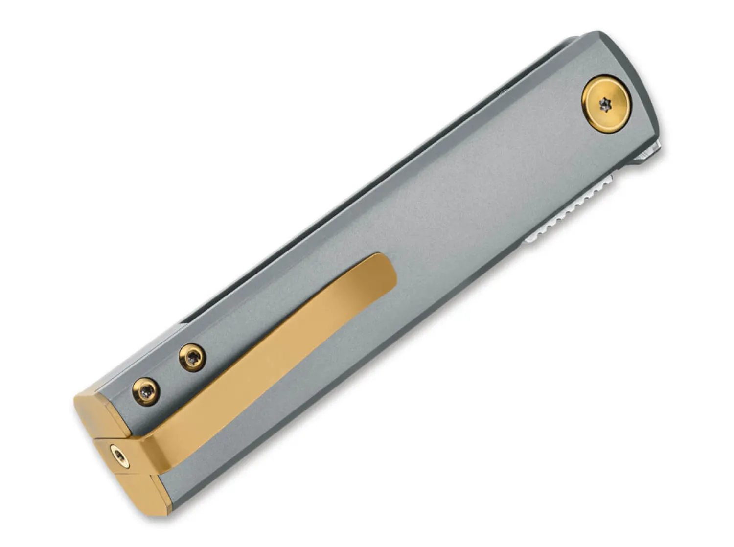 chnops_damascus_titanium__1-1.webp Fox Knives Chnops Damascus Titanium Bead Blasted