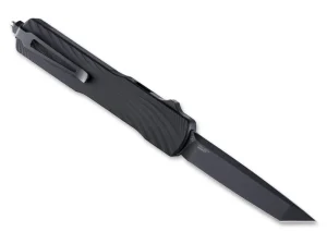 Hogue Counterstrike OTF Automatic 3.35 Tanto G10 Solid Black PVD