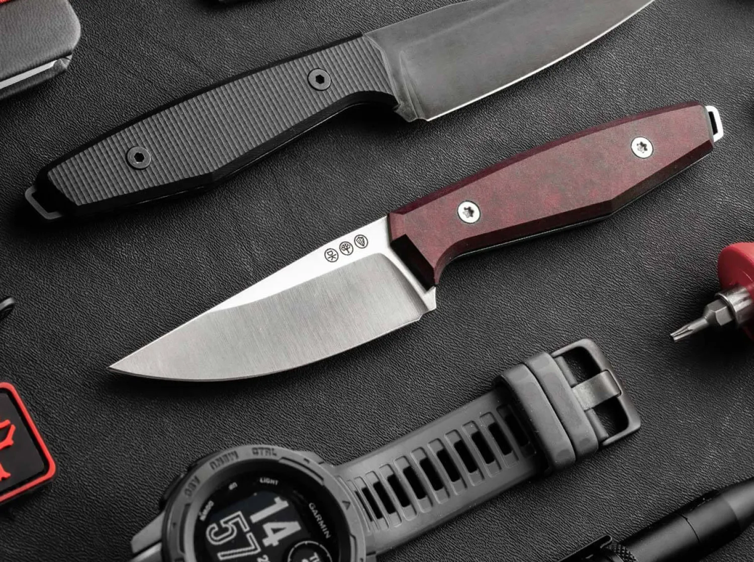 daily_knives_ak_droppoint_2-1.webp Böker Manufaktur Solingen Daily Knives AK1 Droppoint Richlite Redstone
