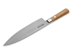 Böker Manufaktur Solingen Damast Olive Chefmesser Klein