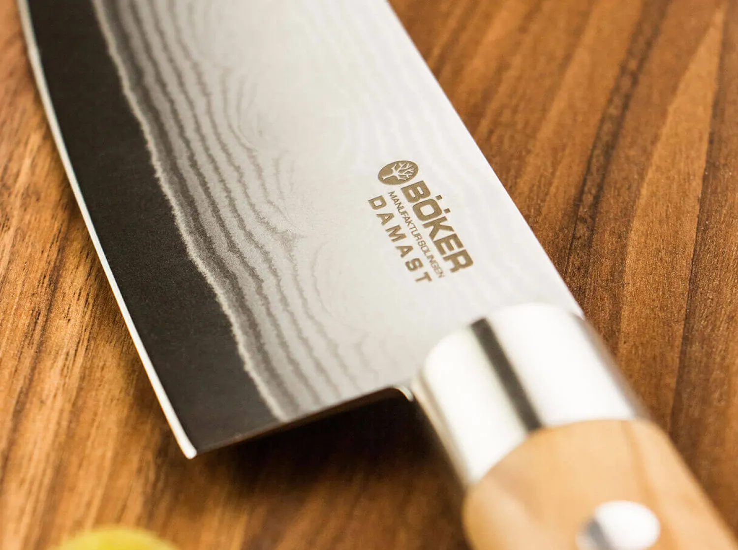 damast_olive_chefmesser_k_3.webp Böker Manufaktur Solingen Damast Olive Chefmesser Klein