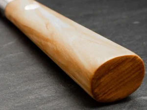 Böker Manufaktur Solingen Damast Olive Chefmesser Klein