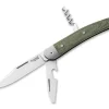 LionSteel Jack Three Micarta Green