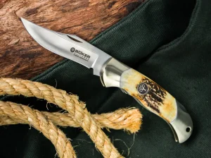 Böker Manufaktur Solingen Junior Scout Hirschhorn