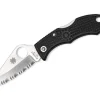 Spyderco LadyBug 3 Black Serrated