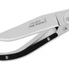 Claude Dozorme Laguiole Liner Black Horn