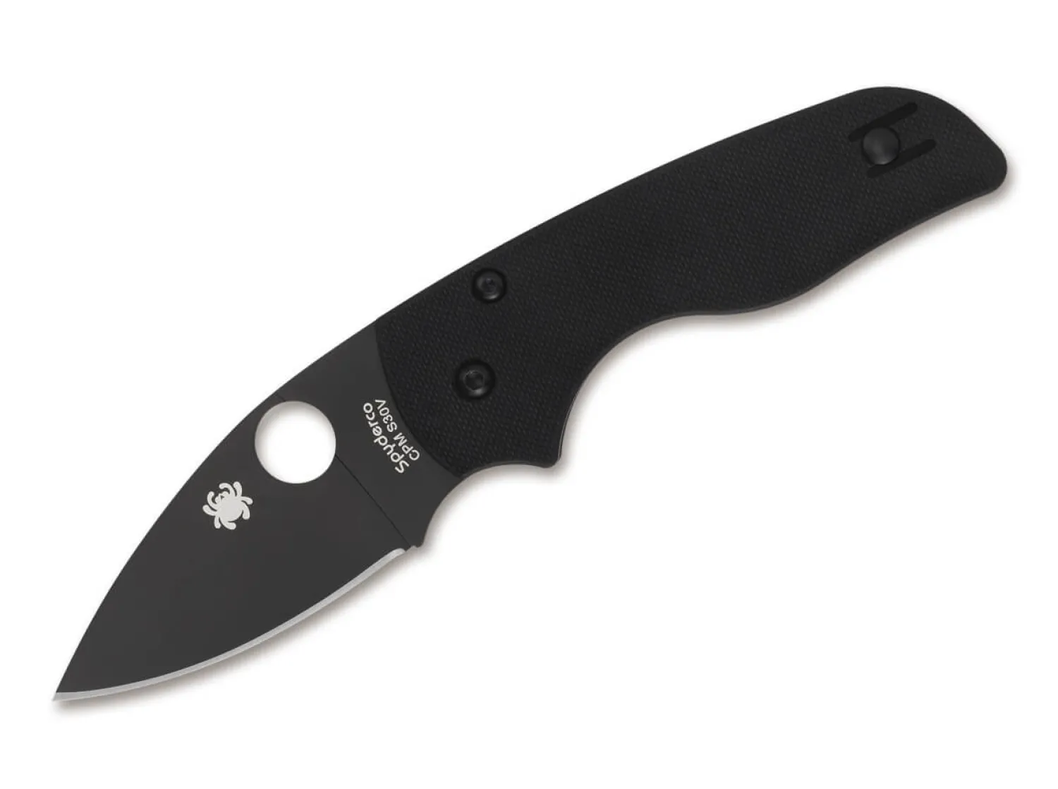 lil_native_black_plain_0.webp Spyderco Lil' Native Black Plain