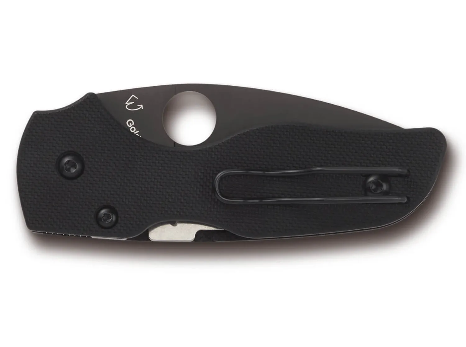 lil_native_black_plain_1.webp Spyderco Lil' Native Black Plain