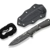 CIVIVI Mini Elementum Fixed Micarta Dark Green Damascus