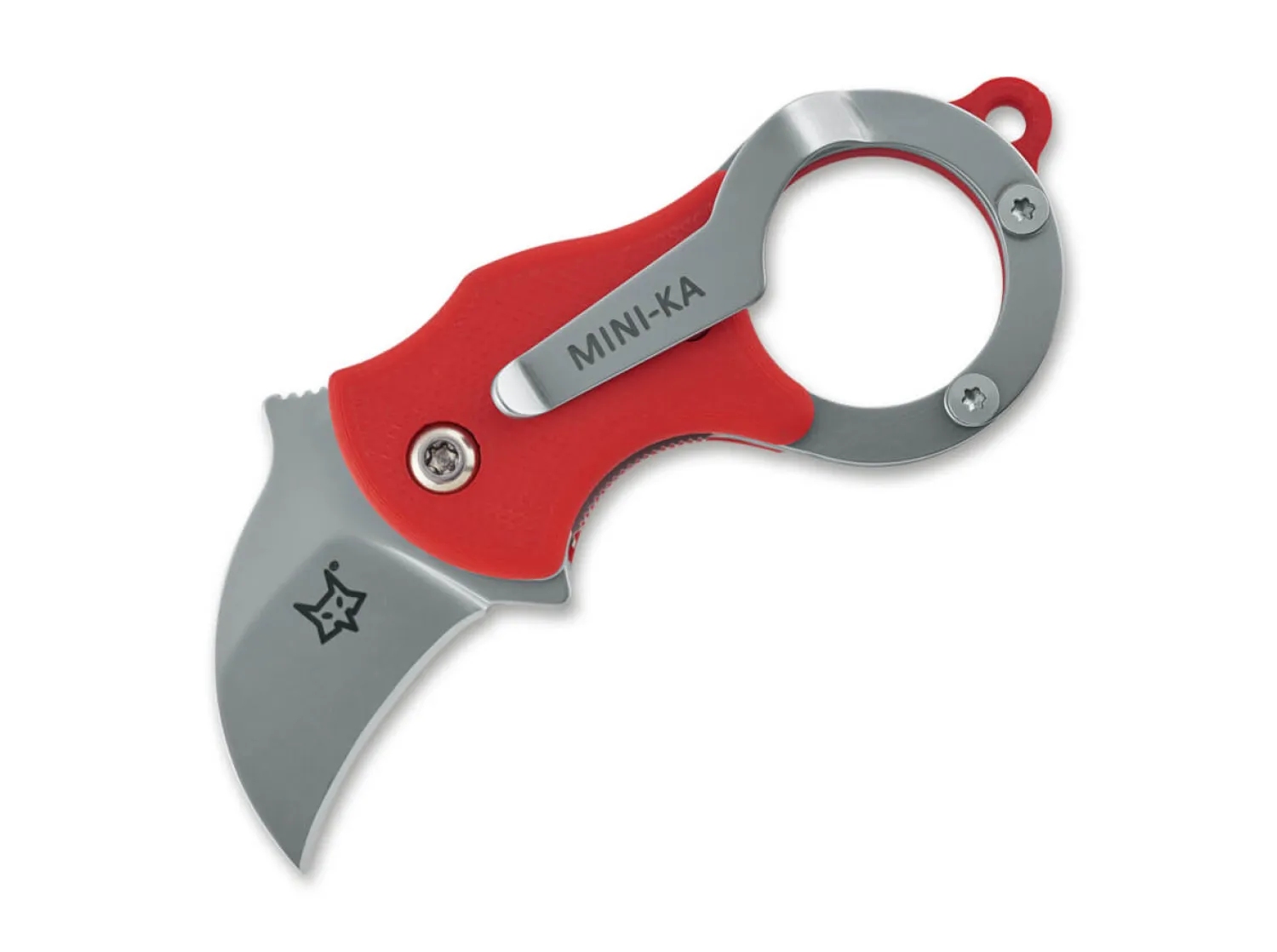 minika_red_sandblasted_0.webp Fox Knives Mini-Ka Red Sandblasted