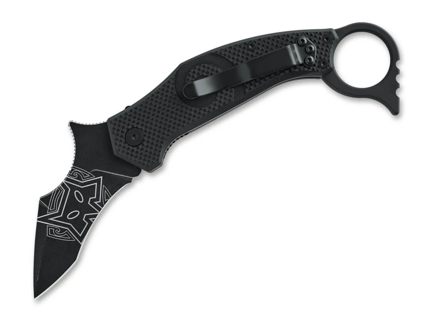 moa_folder_g_all_black_0.webp Fox Knives Moa Folder G10 All Black