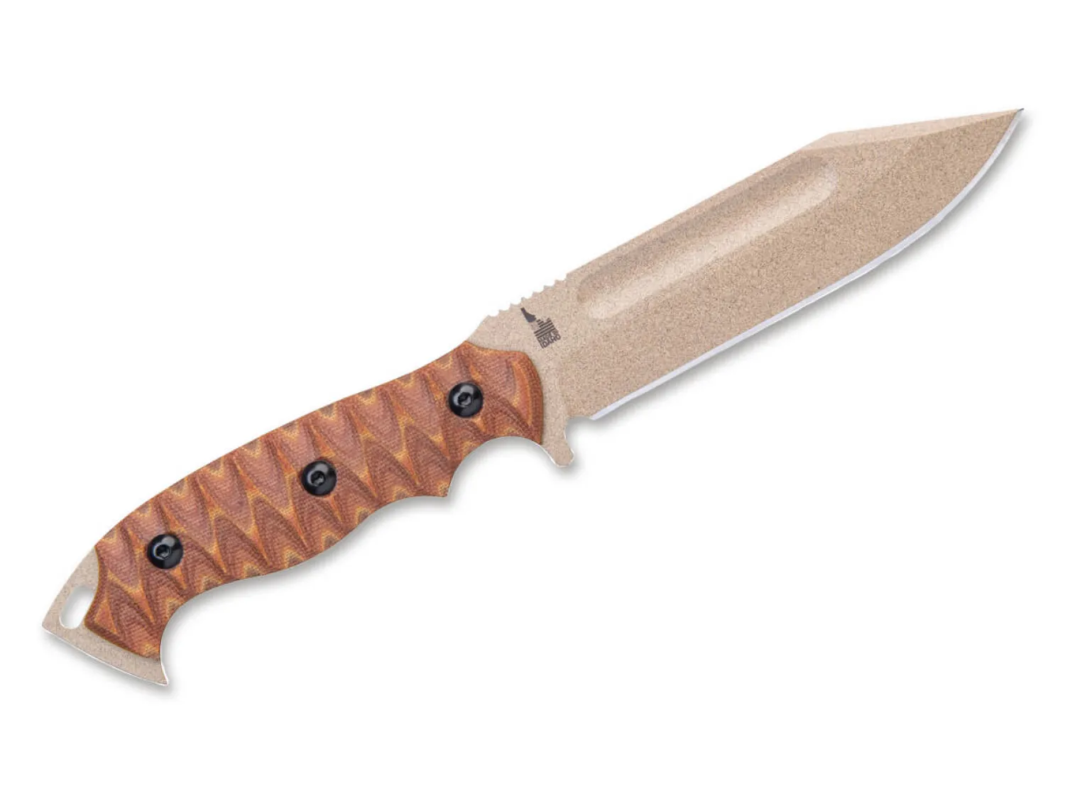 mpat_tan_canvas_micarta_1.webp TOPS Knives M-PAT Tan Canvas Micarta