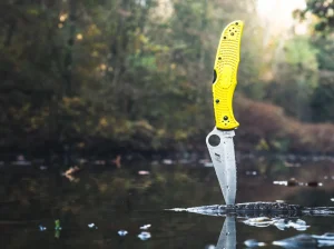 Spyderco Pacific Salt 2 Yellow