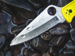 Spyderco Pacific Salt 2 Yellow