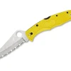 Spyderco Pacific Salt 2 Yellow Serrated