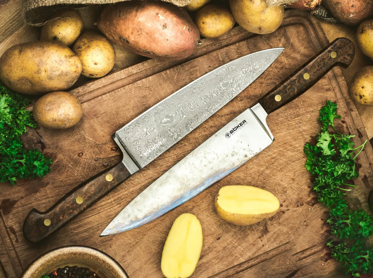 patina_damast_chefmesser_2-1.webp Böker Manufaktur Solingen Patina Damast Chefmesser