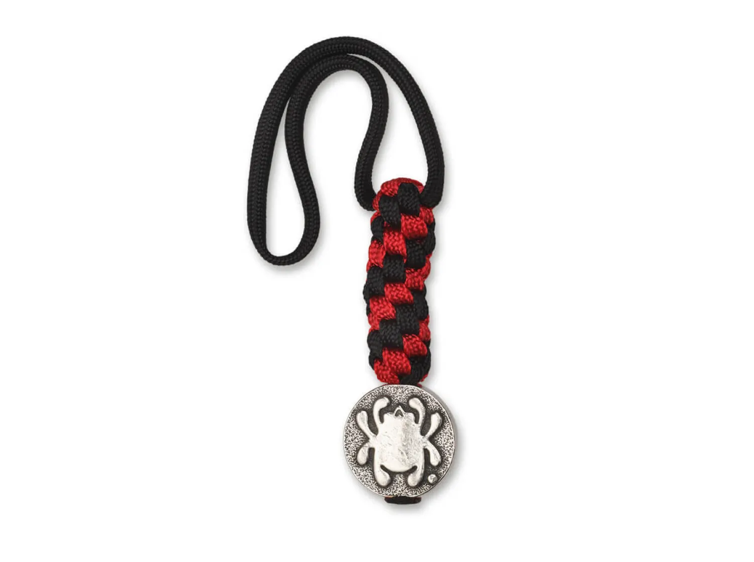 pewter_flat_bead_lanyard_0-1.webp Spyderco Pewter Flat Bead Lanyard
