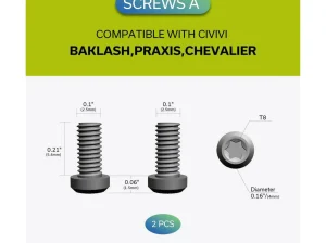 CIVIVI Plain Titanium Clip T001C