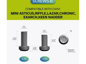 CIVIVI Plain Titanium Clip T001C