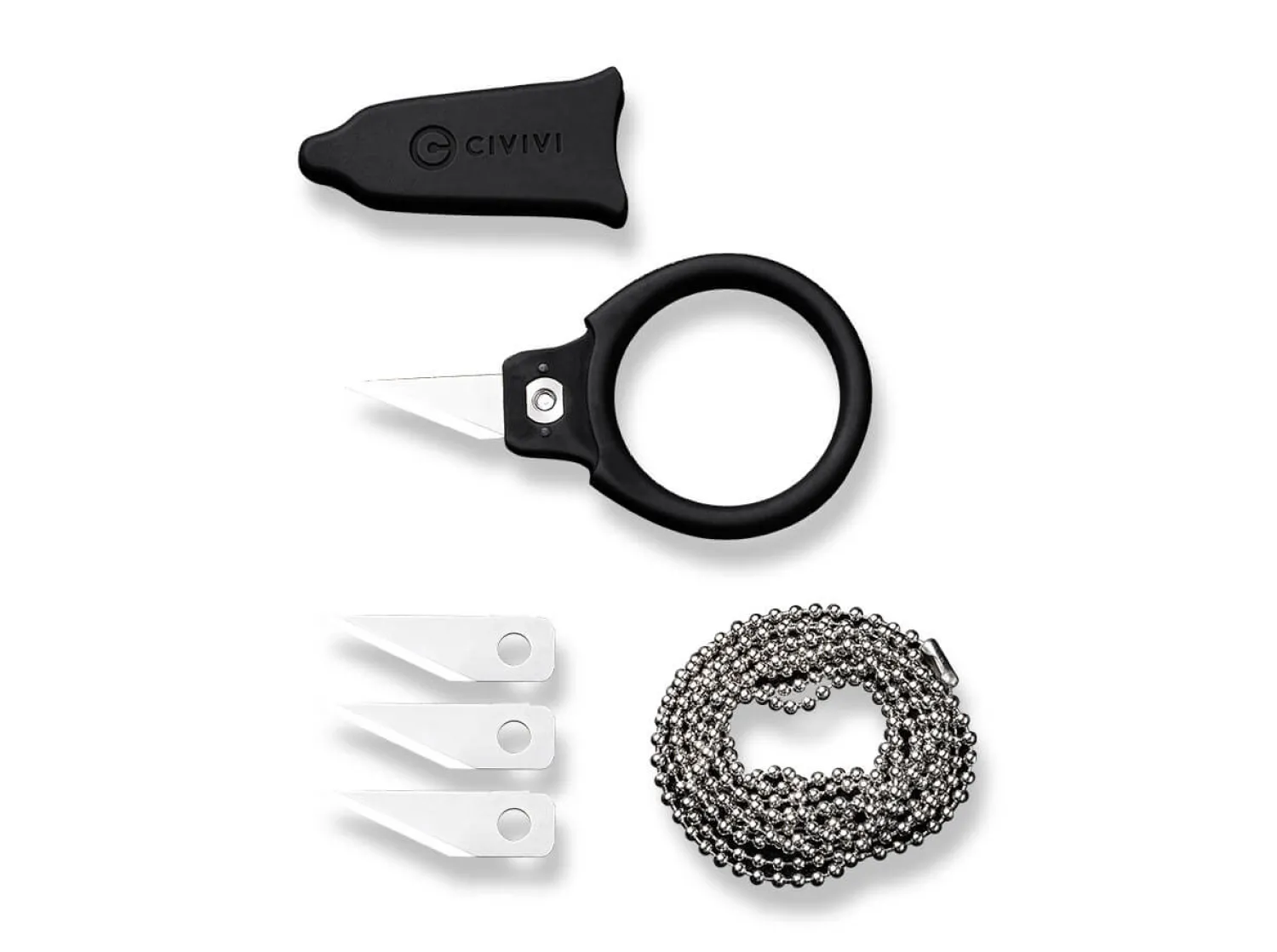 quick_snip_abs_rubber_bla_1.webp CIVIVI Quick Snip ABS Rubber Black