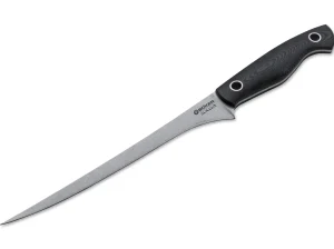 Böker Manufaktur Solingen Saga Filetiermesser G10 Stonewash