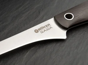 Böker Manufaktur Solingen Saga Filetiermesser Grenadill
