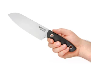 Böker Manufaktur Solingen Saga Santoku G10 Satin