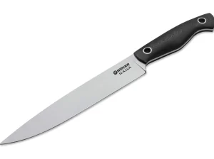 Böker Manufaktur Solingen Saga Schinkenmesser G10 Satin