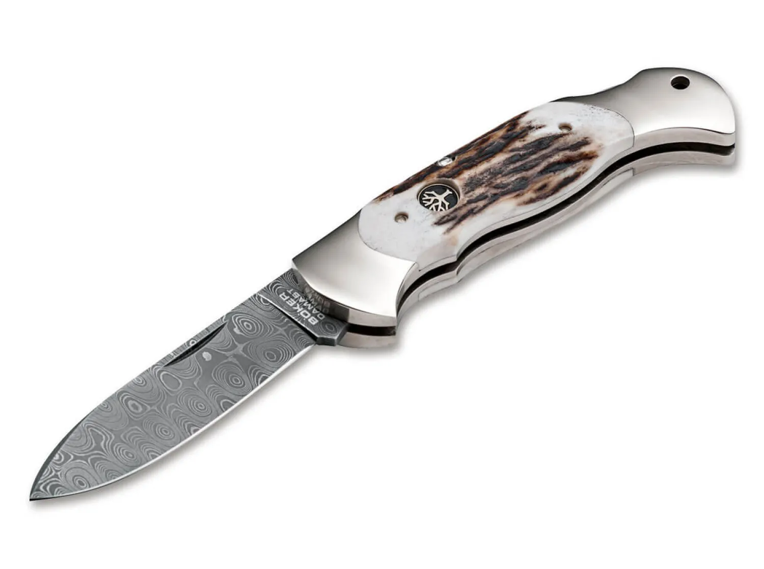 scout_spearpoint_hirschho_0-2.webp Böker Manufaktur Solingen Scout Spearpoint Hirschhorn Damast
