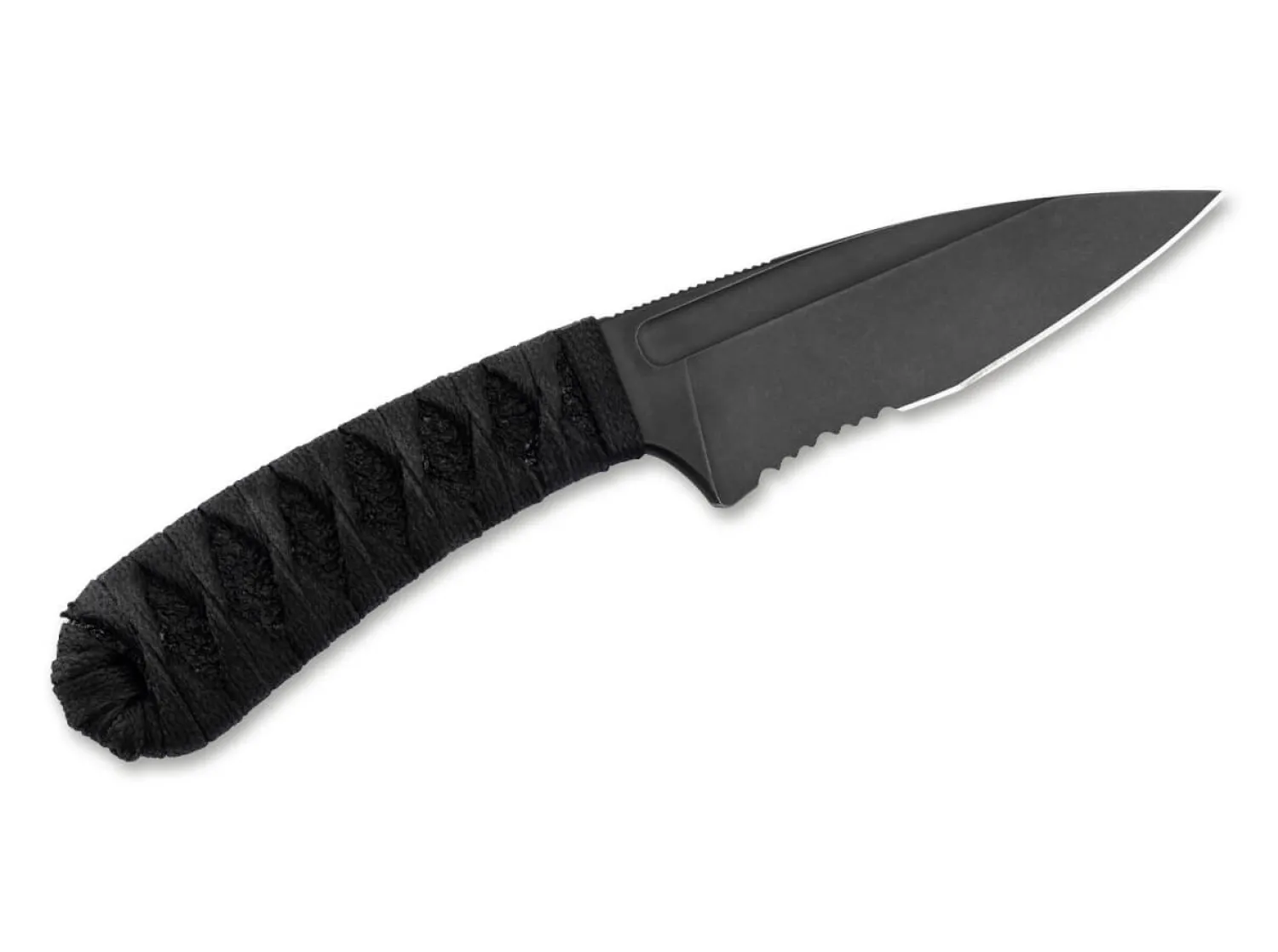 sin_black_tsuka_wrap_bron_1.webp Bastinelli Knives Sin Black Tsuka Wrap Bronze Menuki
