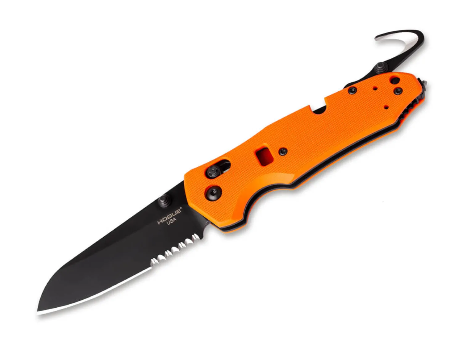 trauma__first_response_to_0.webp Hogue Trauma 3.4 First Response Tool G10 Serrated