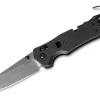 Hogue Trauma First Response Tool 3.4 G10 Solid Black Stone Tumbled