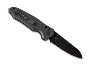 Hogue Trauma First Response Tool 3.4 G10 Solid Black Serrated