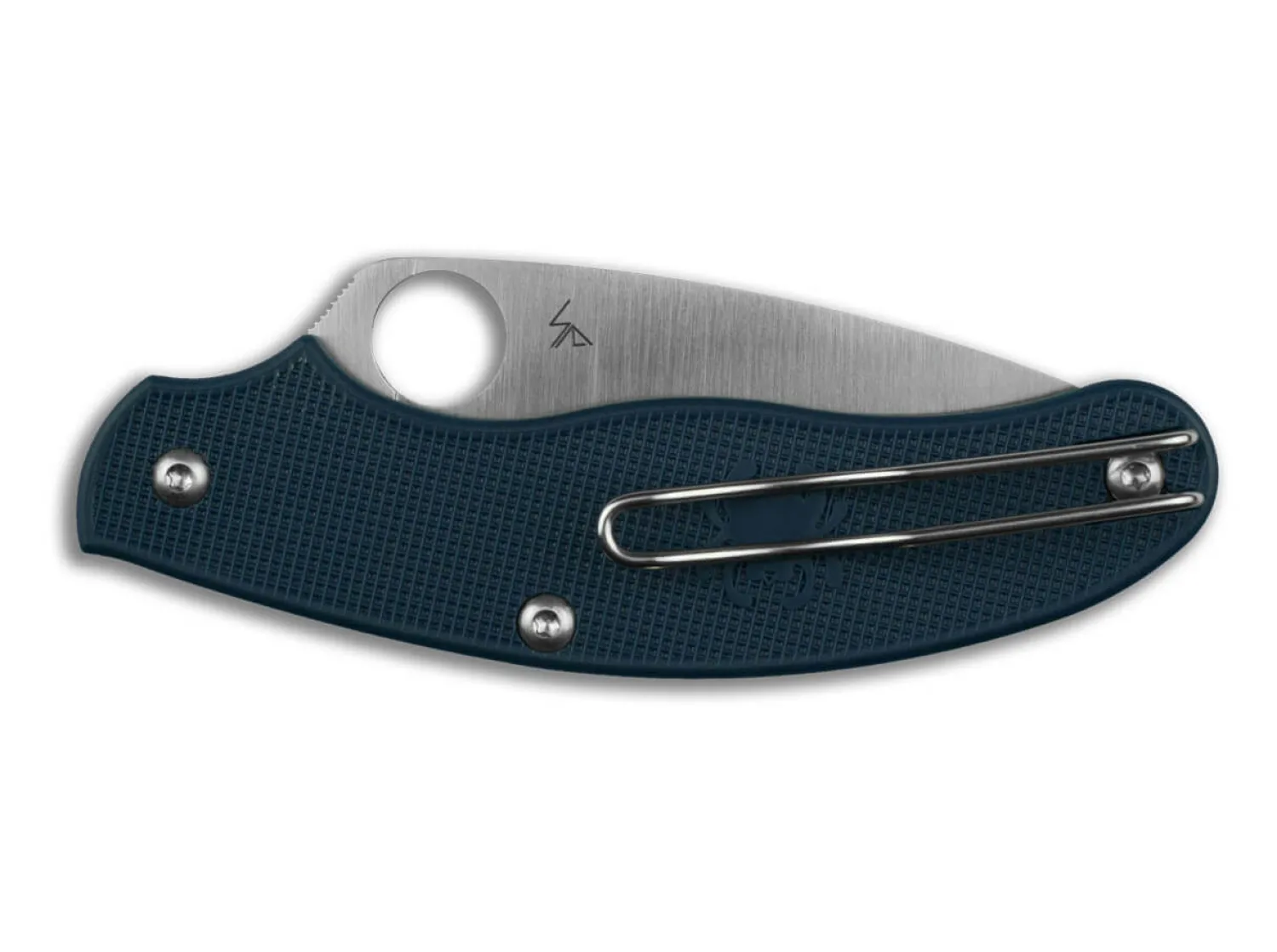 uk_pen_knife_dark_blue_1.webp Spyderco UK Pen Knife Dark Blue