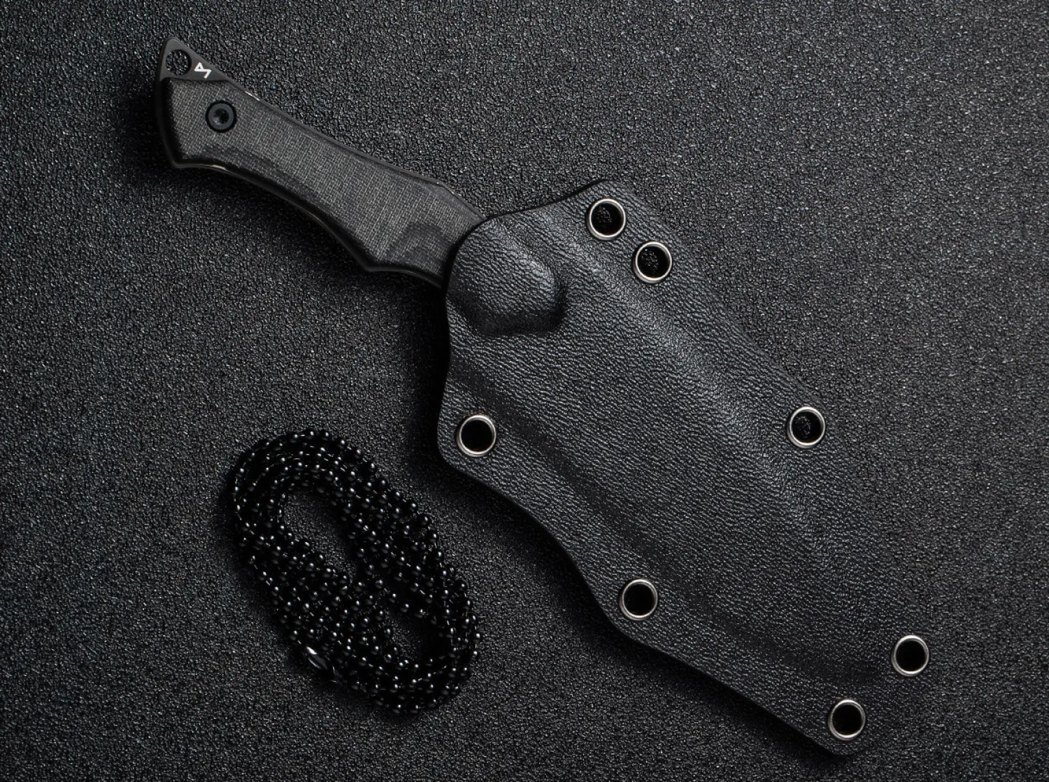 vaquita_ii_micarta_black__1.webp CIVIVI Vaquita II Micarta Black Damascus
