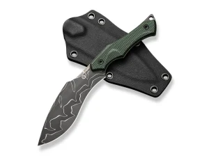 CIVIVI Vaquita II Micarta Green Damascus