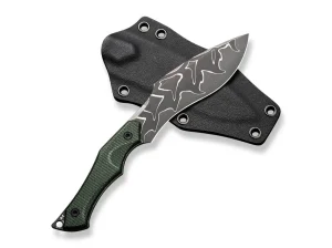 CIVIVI Vaquita II Micarta Green Damascus