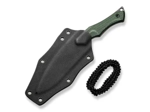 CIVIVI Vaquita II Micarta Green Damascus