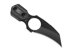 Kizer Variable Claw Hawkbill Micarta Black