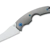 Fox Knives Virtus Bead Blasted Titanium